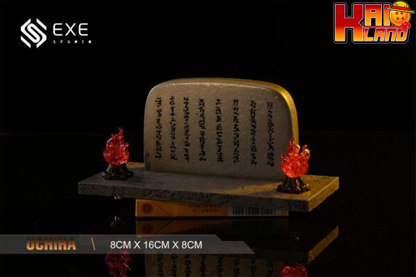 Naruto EXE Studio Uchiha clan Stone Tablet Resin Statue 1