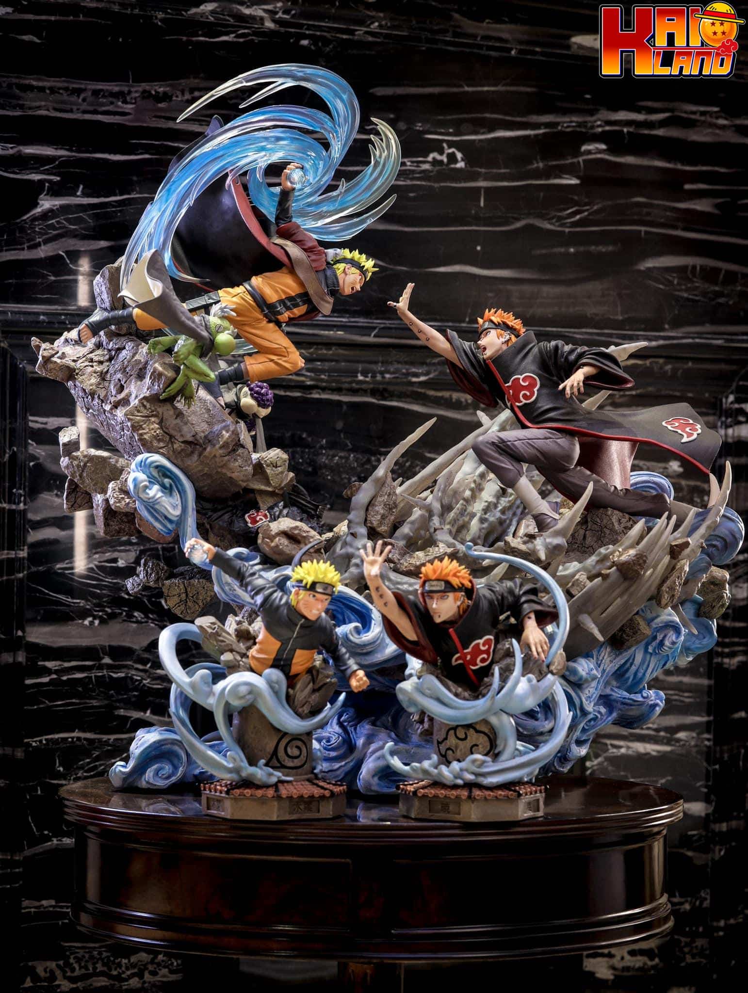 Naruto Figurama Naruto vs Pain Licensed Resin Statue