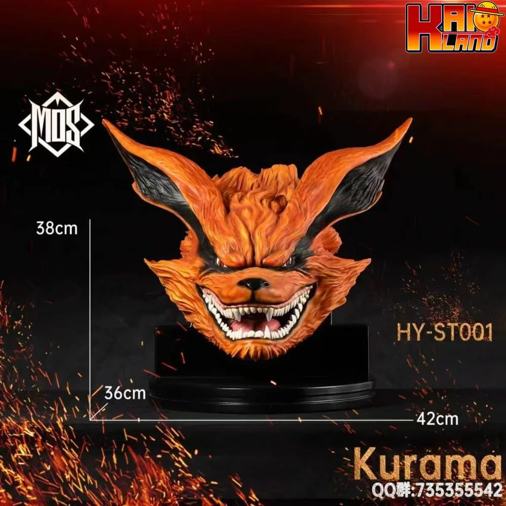 Naruto MOS Studio Kurama Resin Statue