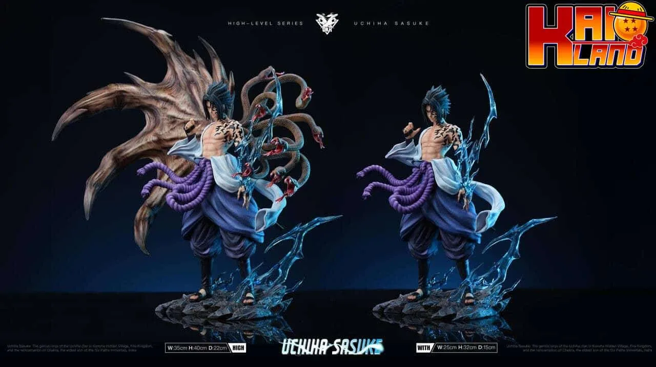 Naruto OKR Studio Sasuke Resin Statue