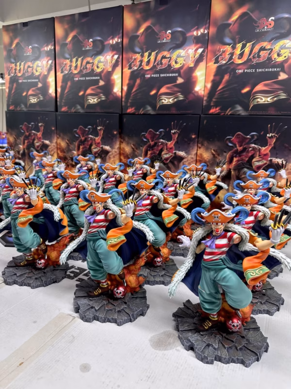 One Piece AS Studio Seven Warlords of the Sea Buggy Resin Statue