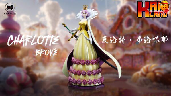 One Piece Black Studio Charlotte Mozart x Charlotte Myukuru x Charlotte Effilee x Charlotte Broye Resin Statue 5