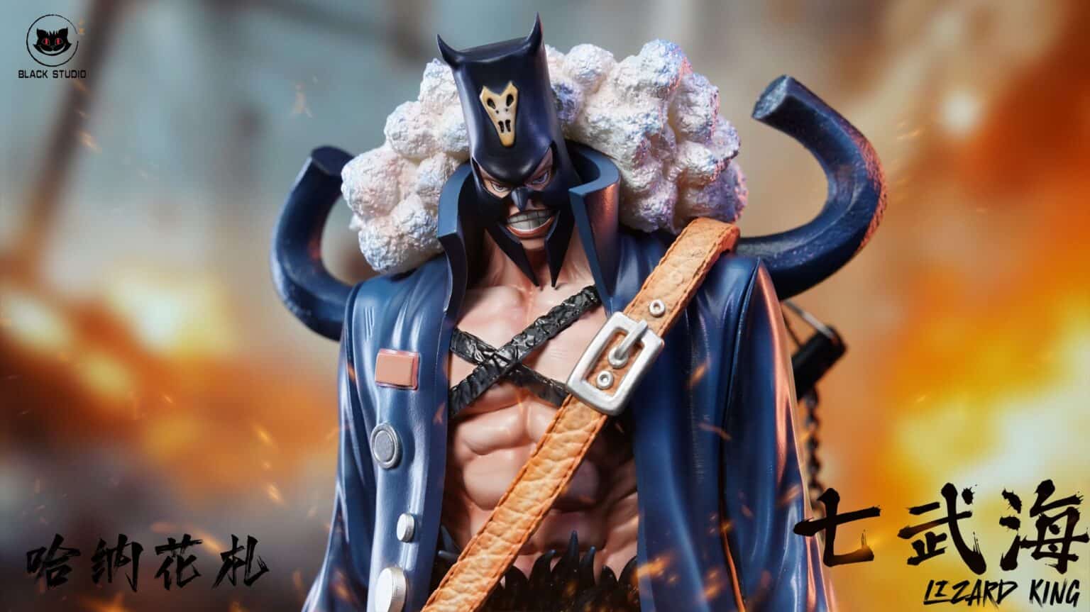 One Piece Black Studio Hanafuda Resin Statue - Kaioland