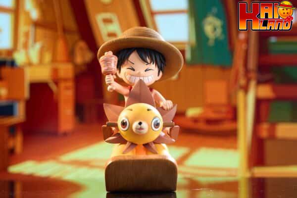 One Piece Coco Studio Childhood Monkey D Luffy Resin Statue 1