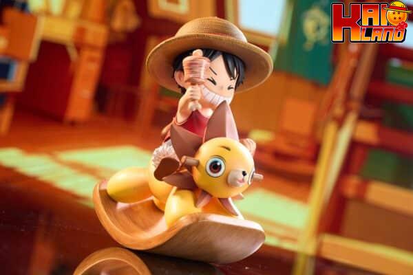 One Piece Coco Studio Childhood Monkey D Luffy Resin Statue 2