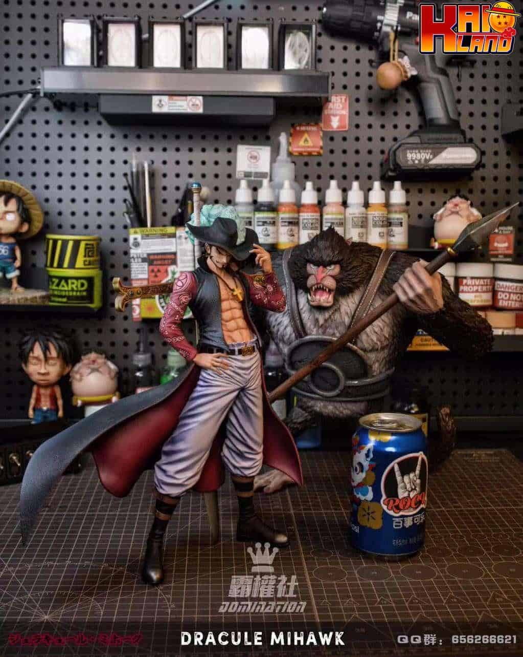 One Piece Domination Studio Mihawk Resin Statue