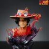 One Piece Fengyun Studio Three Brothers Portgas D Ace x Monkey D Luffy x Sabo Resin Statue 2