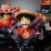 One Piece Fengyun Studio Three Brothers Portgas D Ace x Monkey D Luffy x Sabo Resin Statue 5