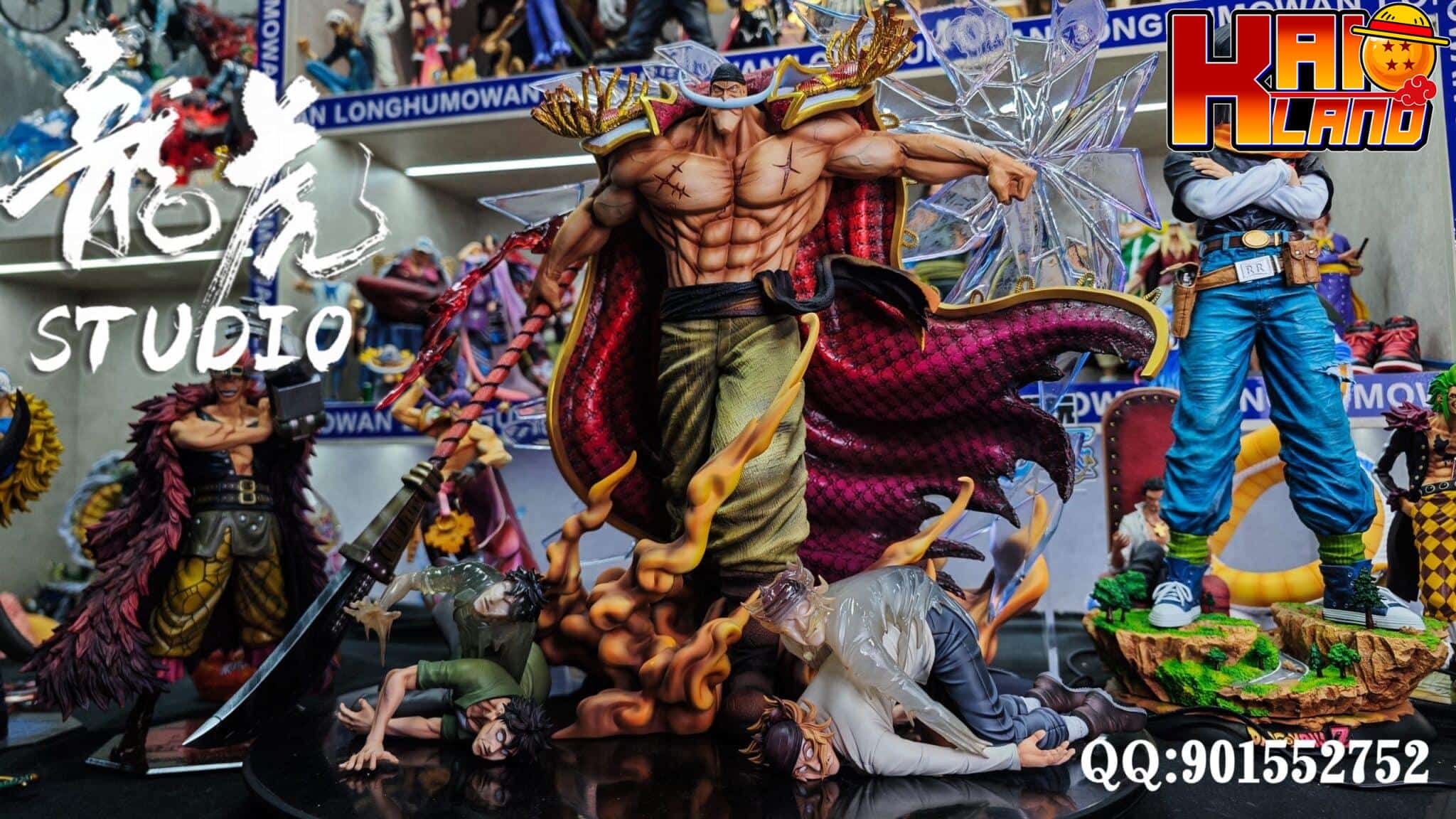One Piece Long Hu Studio Pirates Resin Statue