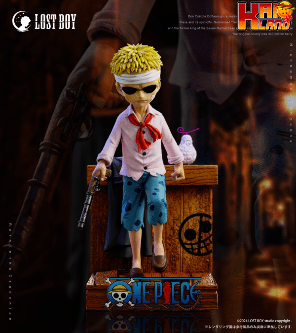 One Piece Lost Boy Studio Childhood Donquixote Doflamingo Resin Statue 1