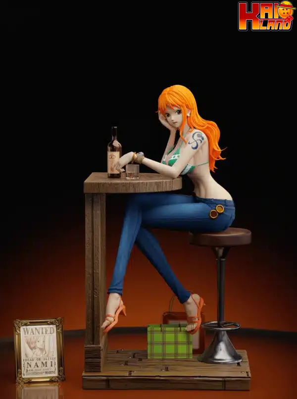 One Piece Lost Boy x LK Studio Nami Resin Statue 1