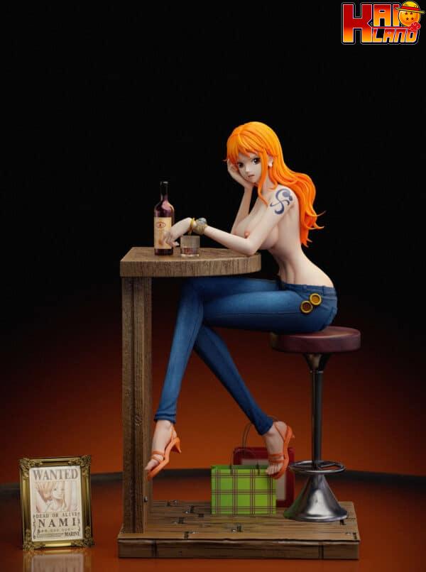 One Piece Lost Boy x LK Studio Nami Resin Statue 4