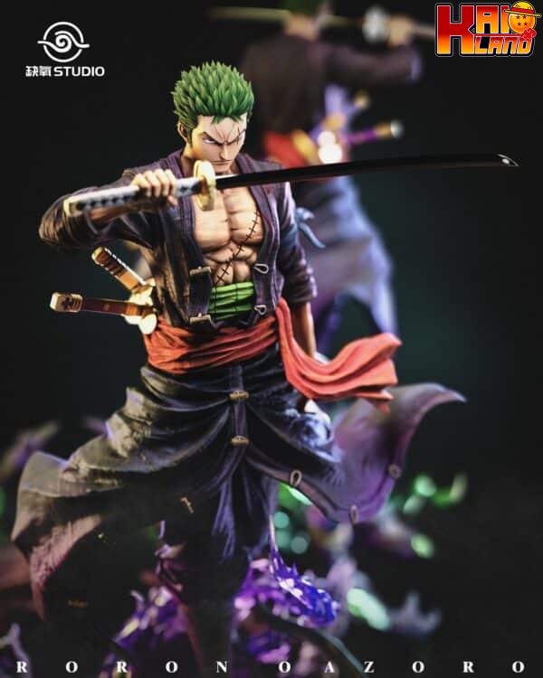 One Piece QueYang Studio Roronoa Zoro Resin Statue 2