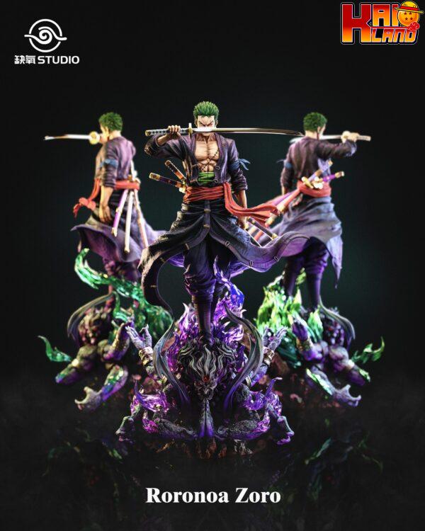 One Piece QueYang Studio Roronoa Zoro Resin Statue 3
