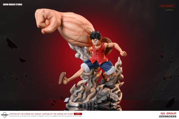 One Piece ShowMaker Studio Third Gear Big Fist Monkey D Luffy ​ Resin Statue 0
