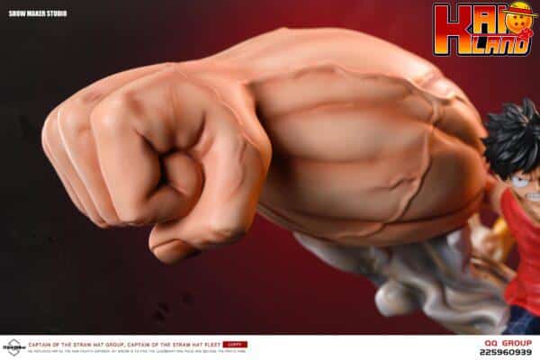 One Piece ShowMaker Studio Third Gear Big Fist Monkey D Luffy ​ Resin Statue 3