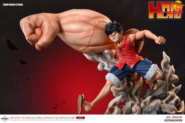 One Piece ShowMaker Studio Third Gear Big Fist Monkey D Luffy ​ Resin Statue 4