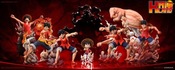 One Piece ShowMaker Studio Third Gear Big Fist Monkey D Luffy ​ Resin Statue 6