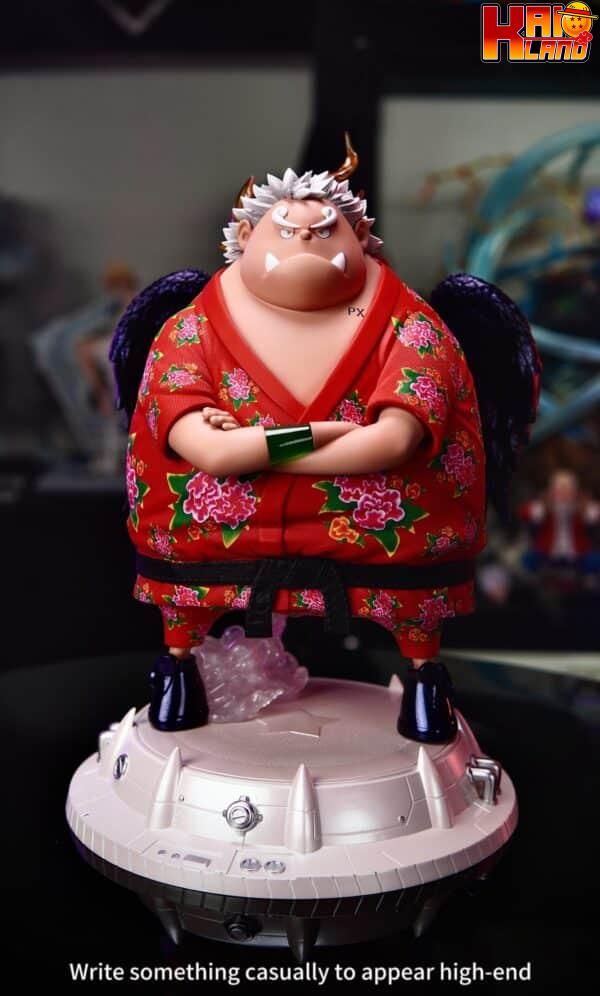 One Piece Super Guai Studio Seraphim Jinbe Resin Statue 2