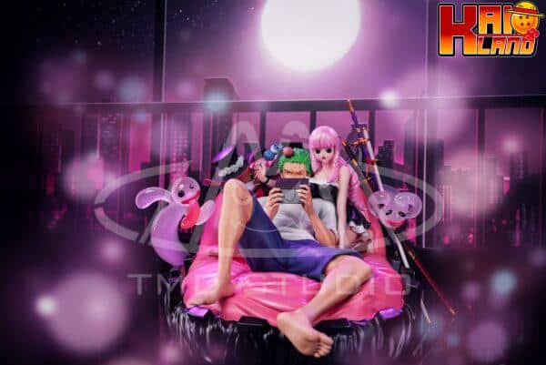 One Piece Toys my dream Studio Roronoa Zoro x Perona Resin Statue 2