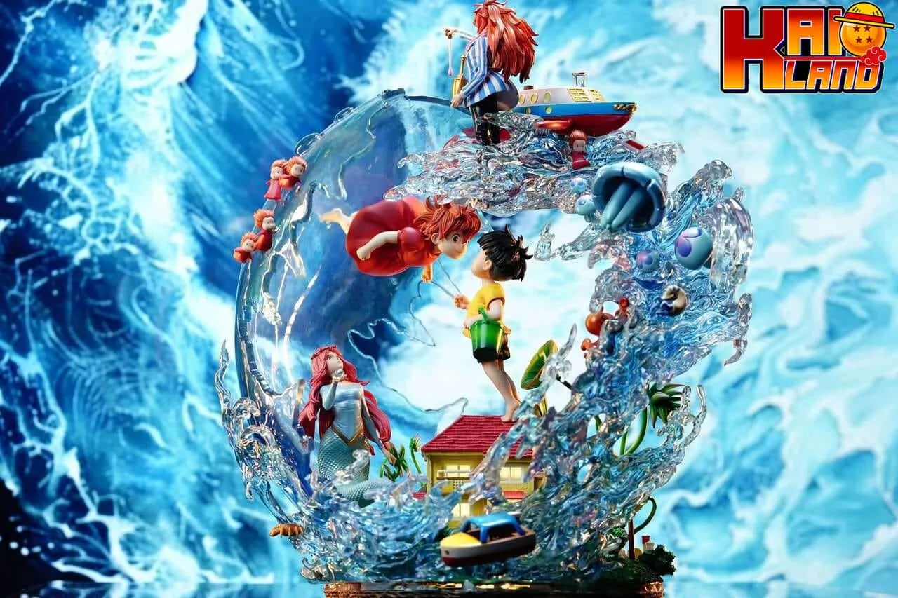 Ponyo on the Cliff OPM Studio Ponyo V2 Resin Statue