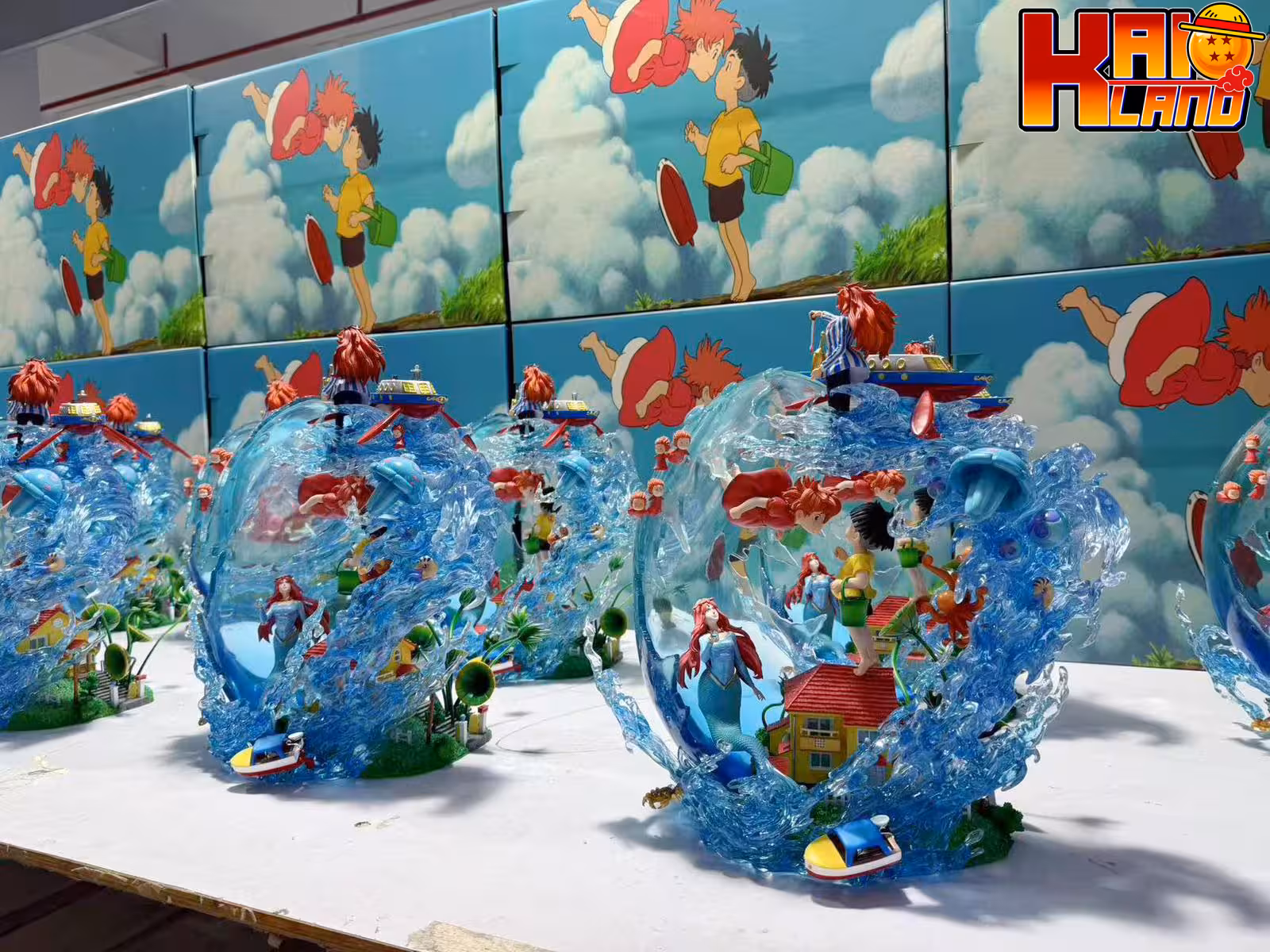 Ponyo on the Cliff OPM Studio Ponyo V2 Resin Statue