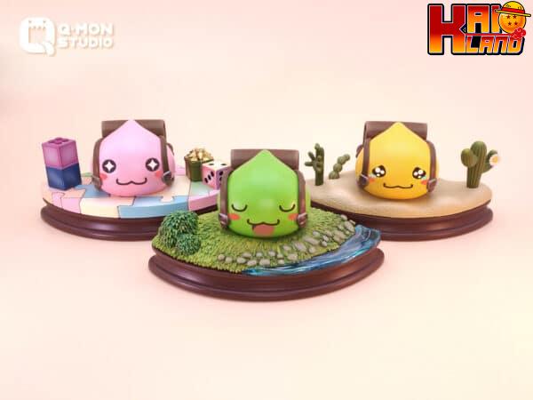 Ragnarok QMON Studio Poring Resin Statue 3