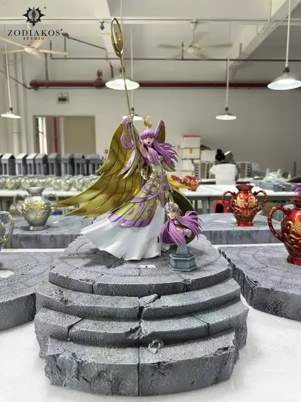 Saint Seiya Zodiakos Studio Athena Licensed Resin Statue 4 1