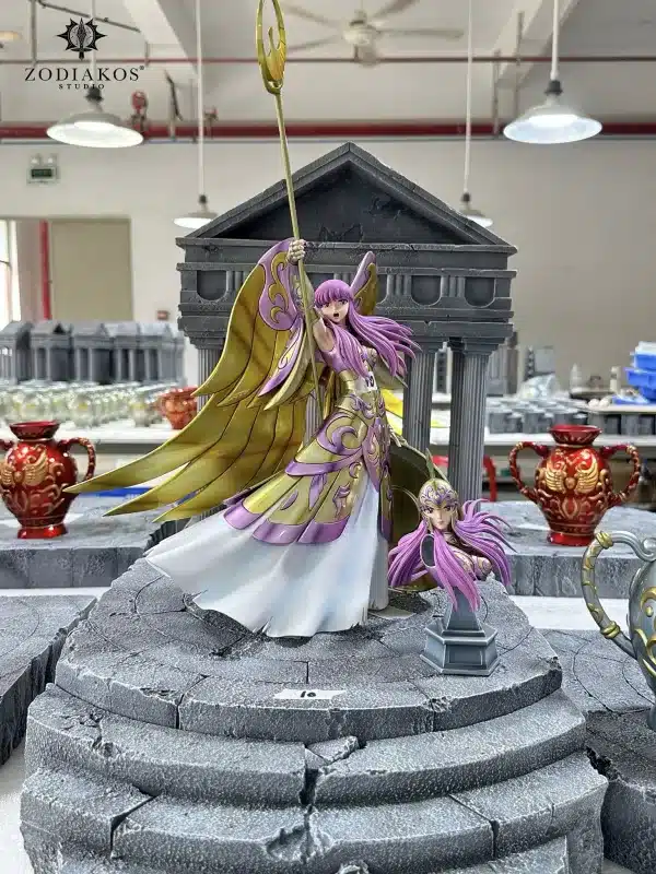 Saint Seiya Zodiakos Studio Athena Licensed Resin Statue