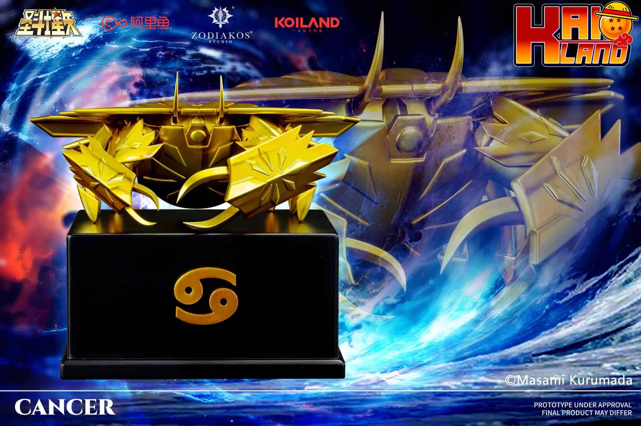 Saint Seiya Zodiakos Studio Cancer Cloth Licensed Resin Statue
