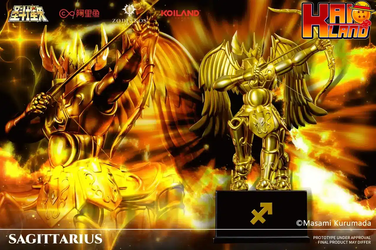 Saint Seiya Zodiakos Studio Sagittarius Cloth Licensed Resin Statue