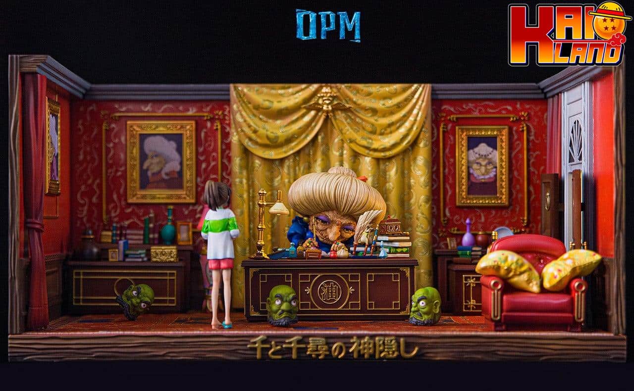 Spirited Away OPM Studio Yubabas Room Resin Statue