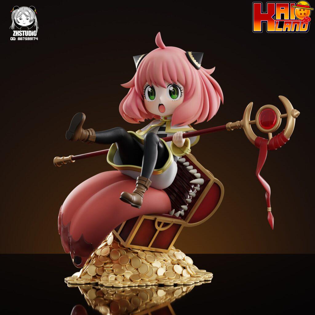 アーニャスパイファミリー スパイ×ファミリー ZHスタジオ アーニャ COS 宝箱 フリーレン 樹脂製