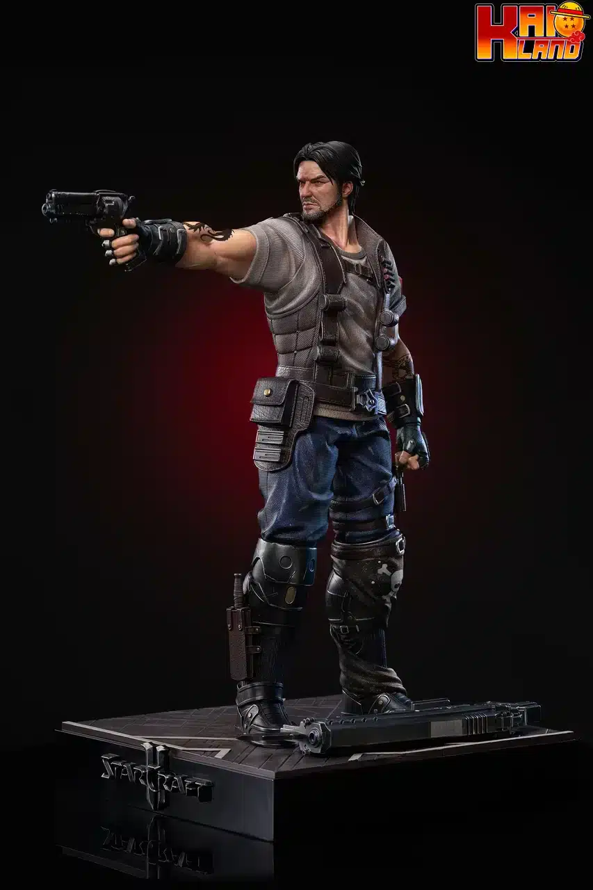 StarCraft Crow Studio James Eugene Raynor Resin Statue