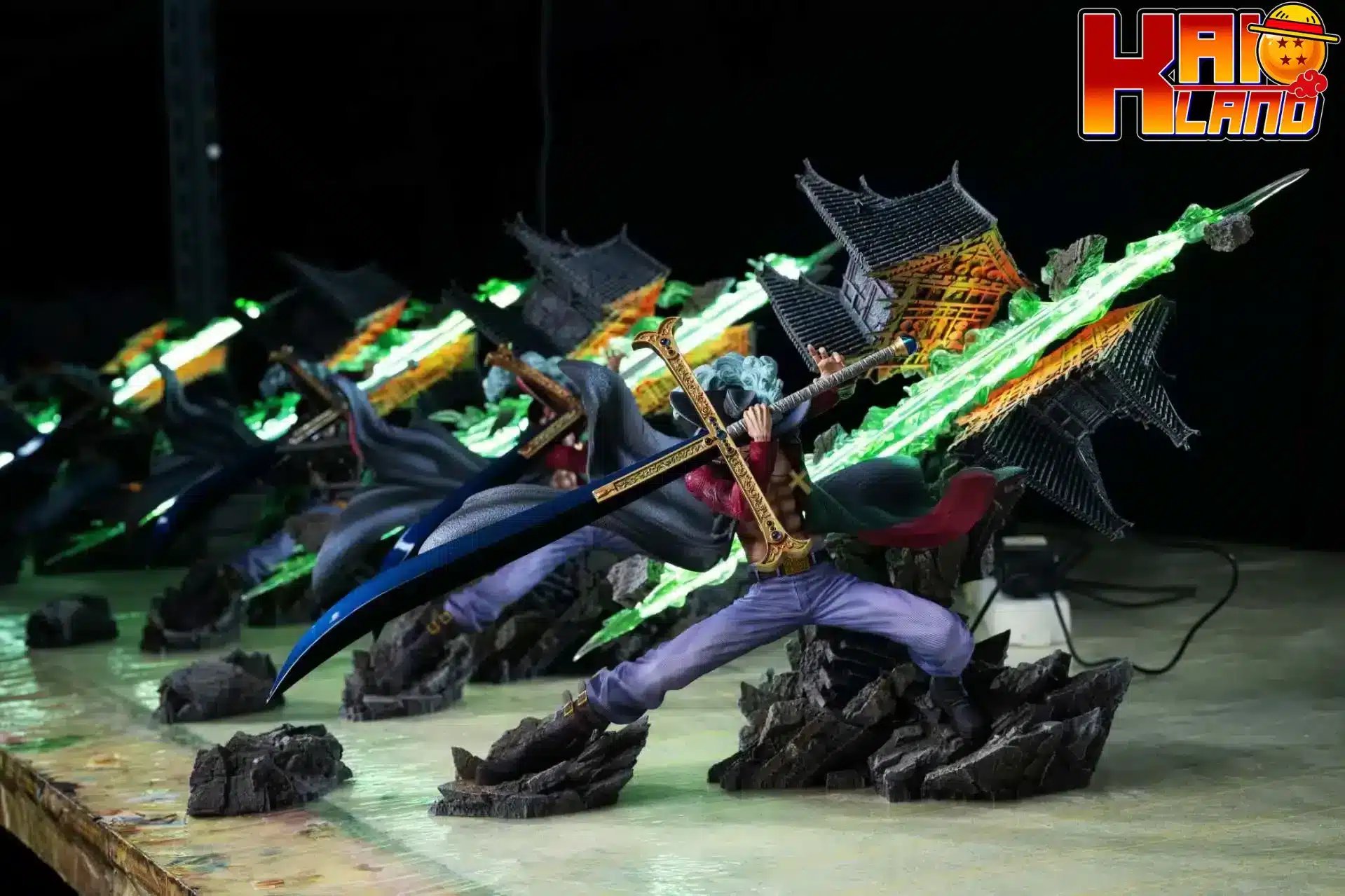 One Piece Rain studio Dracule Mihawk Resin Statue