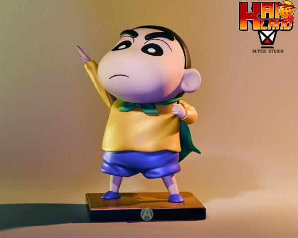 Crayon Shin Chan Super Studio Shinnosuke Nohara Transformation Resin Statue 1