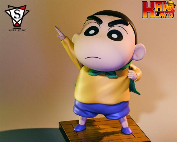 Crayon Shin Chan Super Studio Shinnosuke Nohara Transformation Resin Statue 2