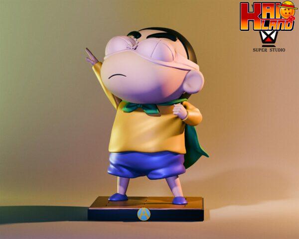 Crayon Shin Chan Super Studio Shinnosuke Nohara Transformation Resin Statue 4