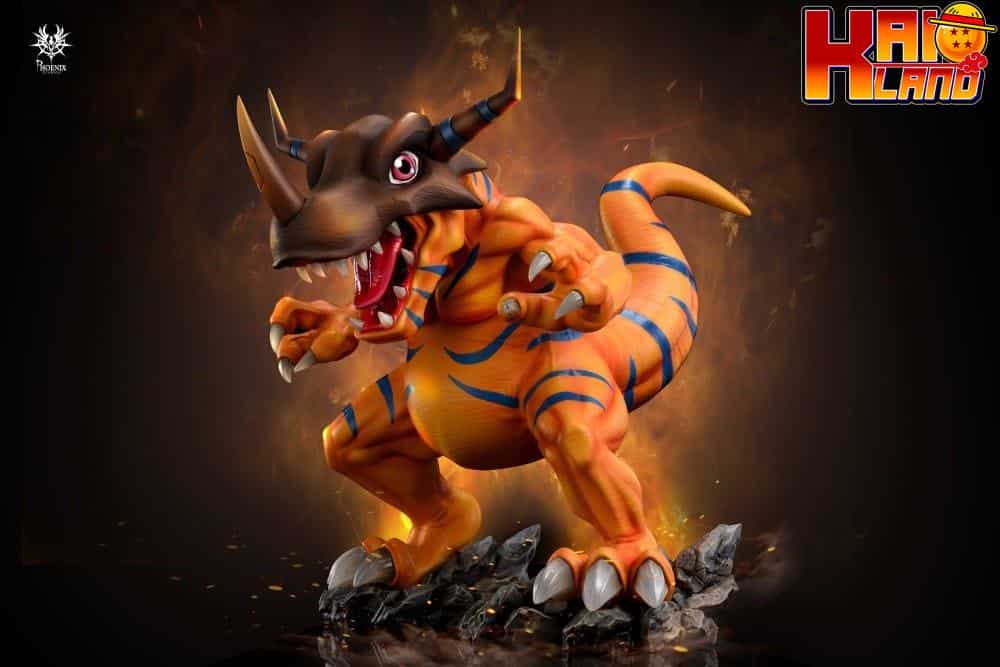 Digimon Phoenix Studio Greymon Resin Statue