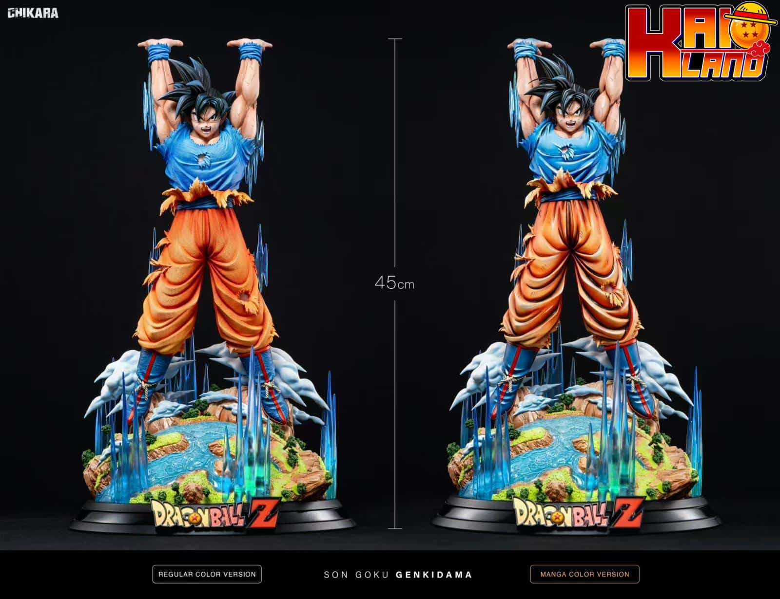 Dragon Ball Chikara Studio Goku Genkidama Resin Statue