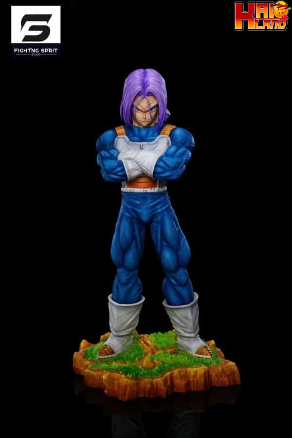 Dragon Ball Fighting Sprit Studio Trunks x Vegeta Resin Statue 2