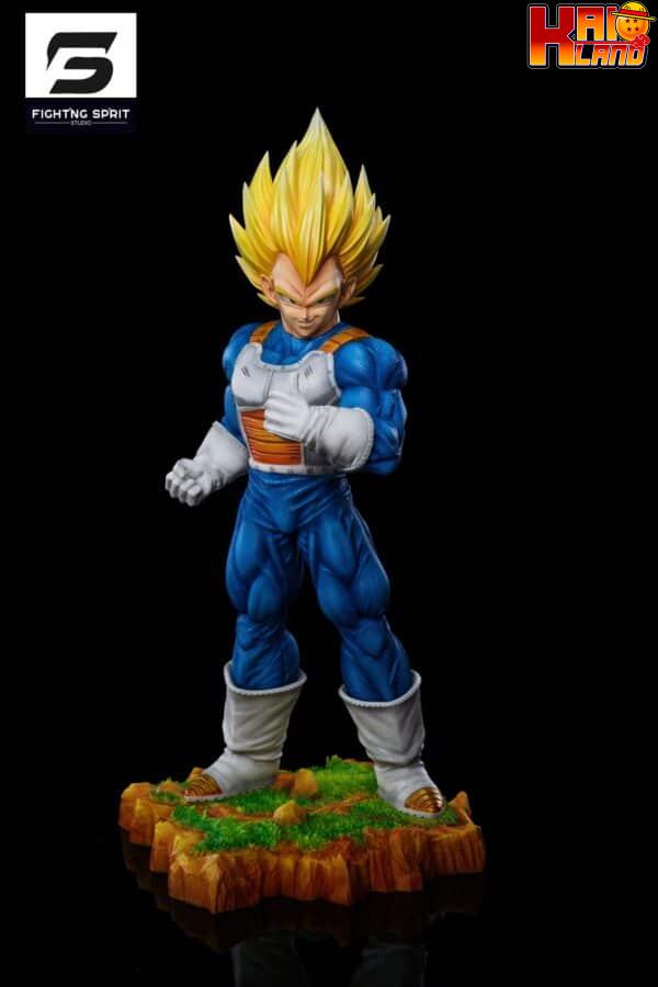 Dragon Ball Fighting Sprit Studio Trunks x Vegeta Resin Statue 5