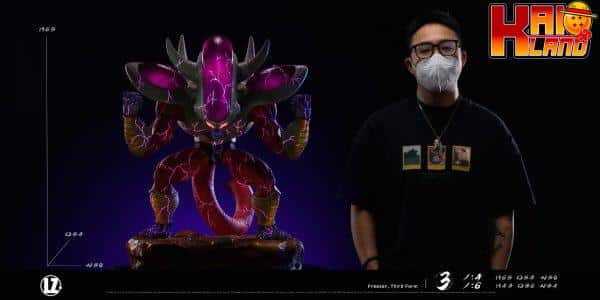 Dragon Ball LZ Studio Third Form Frieza Resin Statue 7