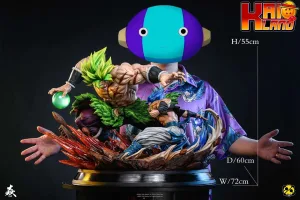 Dragon Ball YAN Studio x 2% Studio Broly vs Gogeta Resin Statue