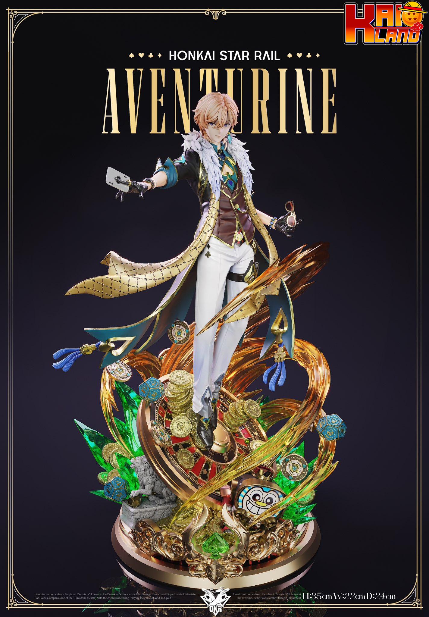 Honkai Star Rail OKR Studio Aventurine Resin Statue