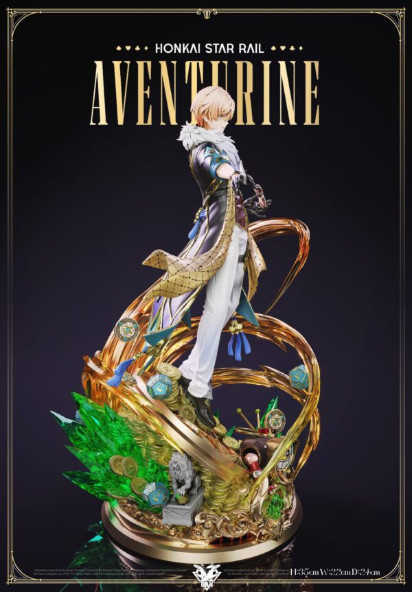 Honkai Star Rail OKR Studio Aventurine Resin Statue 3