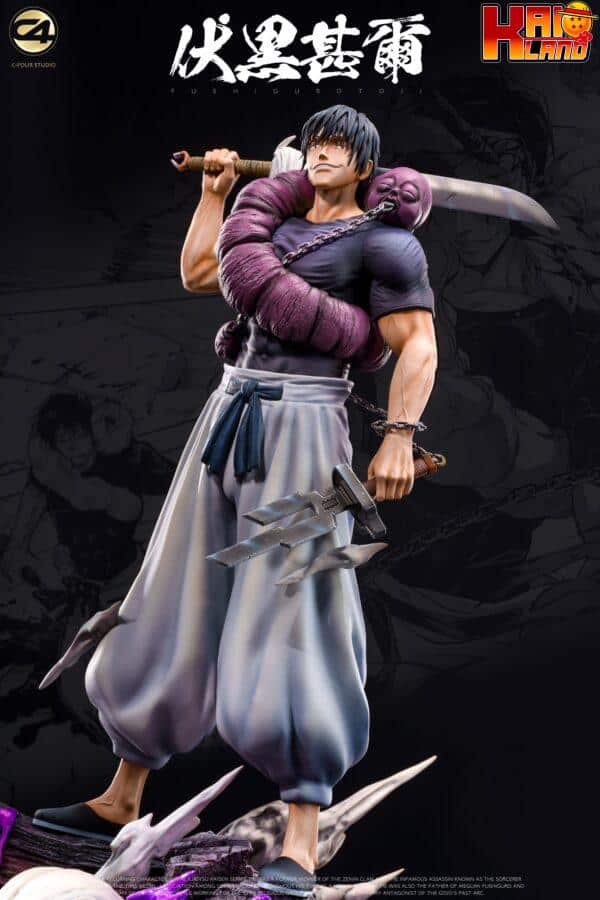 Jujutsu Kaisen C4 Studio Toji Fushiguro Resin Statue 4