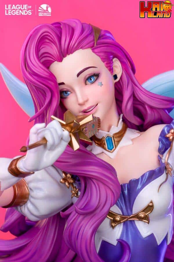League of Legends Infinity Studio Seraphine Licensed Resin Statue 6