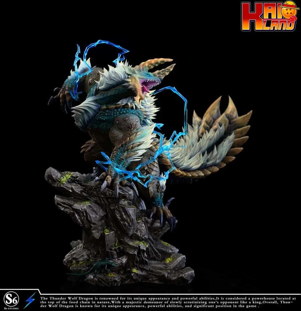 Monster Hunter S6 Studio Zinogre Statue Resin Statue