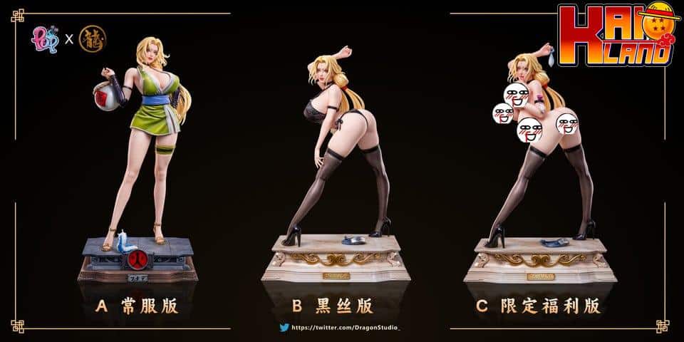 Naruto Dragon Studio Tsunade Resin Statue